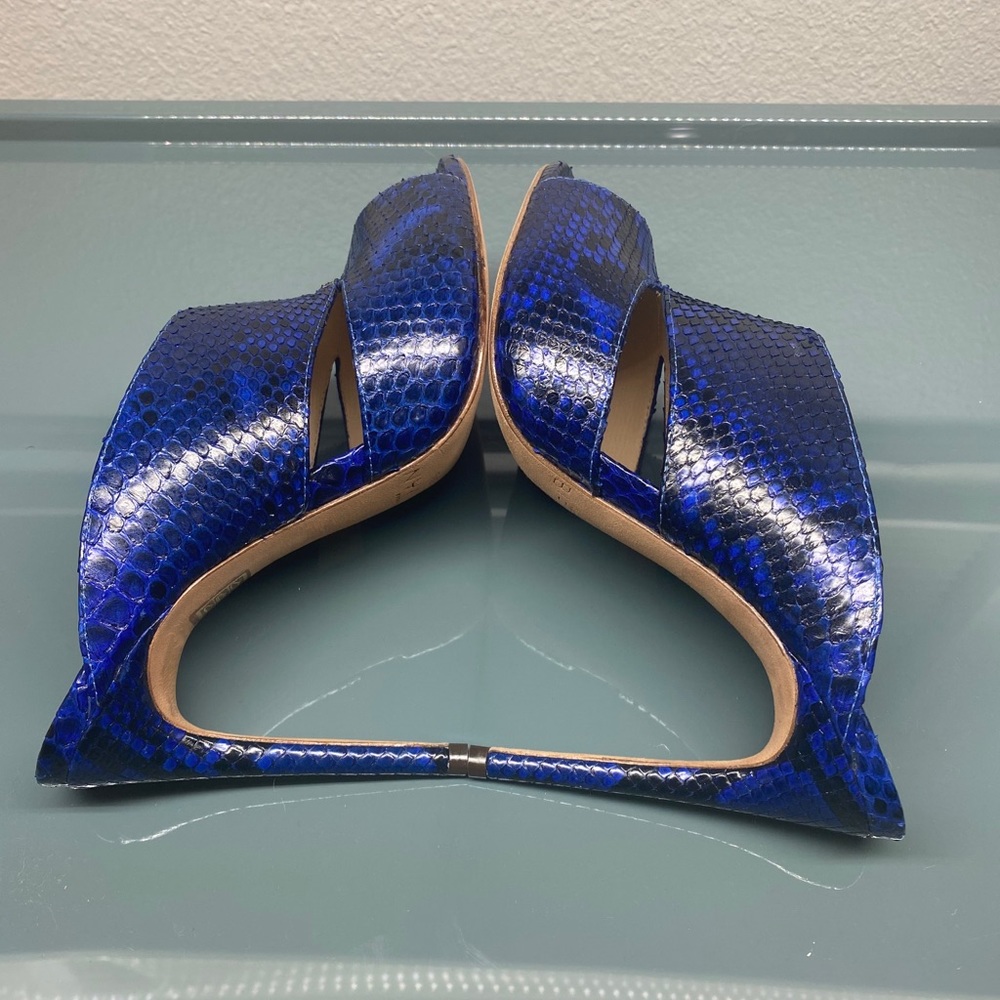 Alexandre Birman Python Mules - image 4